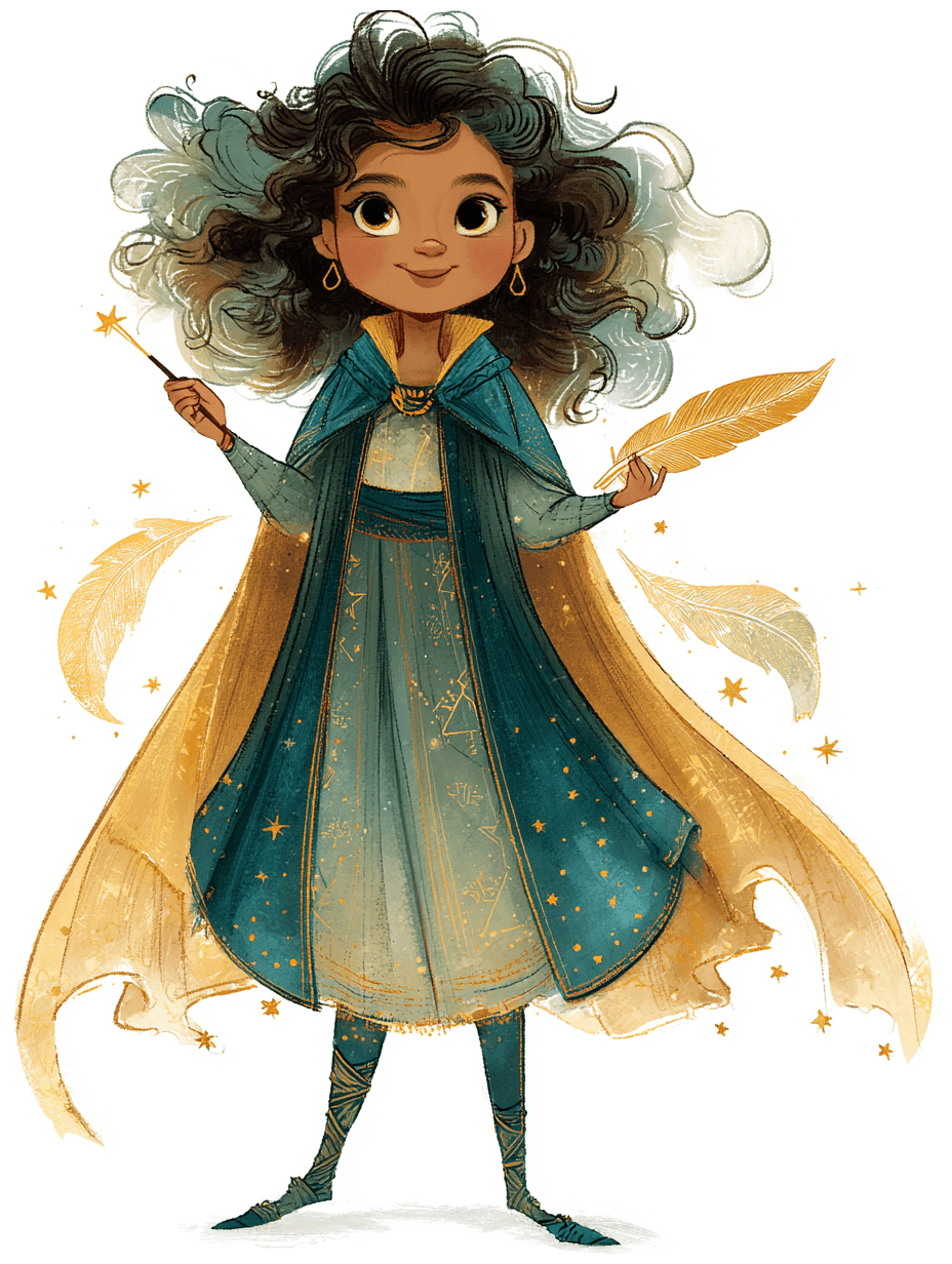 Nina, the Lumini storyteller